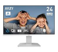 MSI Pro MP2412W Écran Bureautique 23.8" Full HD - Dalle VA 1920x1080, 100Hz, Confort Oculaire, Montable VESA, Haut-Parleurs Intégrés, Supporte Display Kit, Inclinaison Réglable - HDMI 1.4b, DP 1.2a
