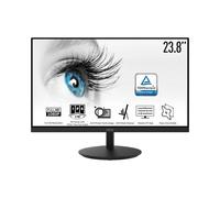 MSI PRO MP242 - Écran LED - 23.8" - 1920 x 1080 Full HD (1080p) @ 75 Hz - IPS - 250 cd/m² - 1000:1 - 5 ms - HDMI, VGA - haut-parleurs - noir