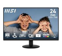 MSI Pro MP242L 24" / IPS/ 1920 x 1080 (FHD)/ Adaptive-Sync/HDR Ready/ 100HZ/ 1ms (MPRT) / 4ms (GTG) / NO VESA
