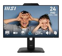 MSI Pro MP242PMG Écran de Bureau Full HD 23,8" - Panneau IPS 1920 x 1080, 120 Hz, écran agréable pour Les Yeux, Montage VESA, Support de kit d'affichage, réglable sur 4 Positions - HDMI 1.4b