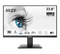 MSI Pro MP243X Écran Bureautique 23.8" Full HD - Dalle IPS 1920x1080, 100Hz, Montage VESA, Haut-Parleurs Intégrés, DisplayKit - HDMI 1.4b, DisplayPort 1.2a