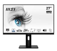 MSI PRO MP161DE E2 Moniteur PC 39,6 cm (15.6") 1920 x 1080 pixels Full HD LED Noir