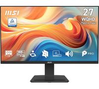 msi Pro MP273Q E14 Écran d'ordinateur IPS 27" 2560x1440 (QHD), 144Hz, Synchronisation adaptative, HDMI, Port DP, Montage VESA, Inclinable, Haut-Parleur, 1 ms, Noir