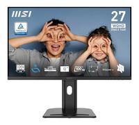 MSI Pro MP273QP E2 Écran bureautique 27'' WQHD - Dalle IPS 2560 x 1440, 100 Hz, respectueux des Yeux, Haut-parleurs intégrés, réglable sur 4 Axes - HDMI 2.0b (WQHD @ 100 Hz), DP 1.2a