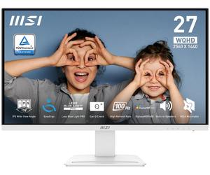 MSI Pro MP273QW E2 écran plat de PC 68,6 cm (27 ) 2560 x 1440 pixels Wide Quad HD Blanc