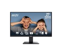 MSI Pro MP273U Écran 27" 4K UHD (3840x2160) IPS, 1ms, 60Hz, DCI-P3 98%, Adobe RGB 93%, HDMI 2.0b, DisplayPort 1.4a, VESA Adaptive Sync, Noir