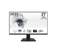 MSI Pro MP275 Moniteur de Bureau Full HD de 27" - Panneau IPS 1920 x 1080, 100 Hz, écran agréable pour Les Yeux, Haut-parleurs intégrés, inclinable et réglable - HDMI 1.4b, D-Sub (VGA)