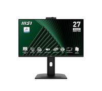 MSI Moniteur de bureau Pro MP275QPDGDE – 27" QHD IPS 100 Hz USB-C PD98W HDMI/DP Webcam
