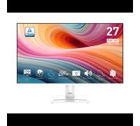 MSI Pro MP275W E2 - Écran 27" LED Full HD 1920x1080, Panel IPS, 4ms GTG/1ms MPRT, 120Hz, HDMI 2.0/DisplayPort 1.2a, Blanc