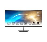 MSI PRO MP341CQDE écran plat de PC 86,4 cm (34") 3440 x 1440 pixels UltraWide Quad HD Noir