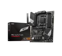 MSI Pro X670-P WiFi Carte Mère, ATX - pour Processeurs AMD Ryzen Série 7000, AM5-14 Duet Rail Power Stage 80A, DDR5 Memory Boost 6600+MHz/OC, 3 x PCIe 4.0 x16, 1 x M.2 Gen5, Wi-FI 6E, 2.5G LAN