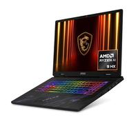MSI Pulse A17 AI+ C3XWFKG-010IT, Ordinateur portable gaming 17" QHD+ 240 Hz, Ryzen AI 9 HX 370, Nvidia RTX 5060 8 Go GDDR7, 1 To PCIe4, 32 Go DDR5 5600 MHz, WiFi 6E, Win 11 Home [disposition et