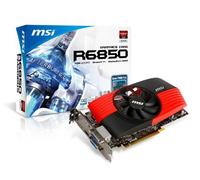 MSI Radeon HD 6850 Carte vidéo 1 Go 256 Bits GDDR5 PCI Express 2.0 x16 HDCP Ready CrossFireX Support avec Eyefinity R6850-PM2D1GD5/OC