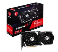 MSI Radeon RX 6650 XT Gaming X 8G Carte Graphique Gaming - AMD RX 6650 XT, GPU 2523/2694 MHz, mémoire DDR6 8000 Mo, Vitesse de mémoire 17500 MHz, Bus de mémoire 128 bit V502-063R Noir