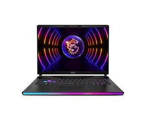 MSI Raide GE68 HX 13VG-006fr : Intel Core i9 13950HX - 32GB DDR5-2TB SSD - Nvidia RTX4070 8GB - 16' QHD 240Hz - Windows 11 Professionnel - Clavier Azerty retroéclairé
