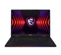 MSI Raider 18 HX A14VHG-059FR Intel® Core™ i9 i9-14900HX Ordinateur portable 45,7 cm (18") UHD+ 64 Go DDR5-SDRAM 2 To SSD NVIDIA GeForce RTX 4080 Wi-Fi 7 (802.11be) Windows 11 Pro Noir