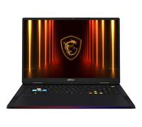 MSI Raider 18 HX AI A2XWIG-067IT Intel Core Ultra 9 285HX Ordinateur portable 45,7 cm (18 ) UHD+ 64 Go DDR5-SDRAM 4 To SSD NVIDIA GeForce RTX 5080 Wi-Fi 7 (802.11be) Windows 11 Pro Italien Noir