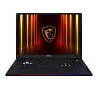 MSI Raider 18 HX AI A2XWIG-270FR Intel Core Ultra 9 285HX Ordinateur portable 45,7 cm (18") UHD+ 64 Go DDR5-SDRAM 4 To SSD NVIDIA GeForce RTX 5080 Wi-Fi 7 (802.11be) Windows 11 Pro Noir