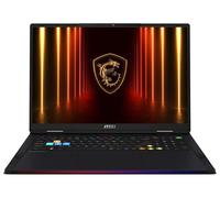 MSI Raider 18 HX AI A2XWJG-074 Intel® Core™ Ultra 9 285HX Ordinateur portable de jeu 45,8 cm (18")