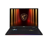 MSI Raider 18 HX AI Ordinateur portable de jeu QHD+ IPS 240 Hz 18" ; Intel Core Ultra 9 285HX 2,1 GHz ; GeForce RTX 5090 GPU 24 Go GDDR7 ; 64 Go de RAM DDR5-6400 ; SSD NVMe M.2 de 2 To