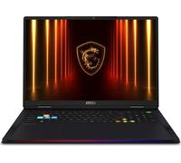 MSI Raider A18 HX A9WIG-080, 18" UHD+ 120Hz, Ryzen 9 9955HX3D, 64GB RAM, 2TB SSD,