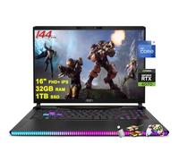 MSI Raider GE68HX Ordinateur portable de jeu 16" FHD+ IPS 144 Hz Intel 24 cœurs i9-14900HX 32 Go de RAM 1 To SSD GeForce RTX 4070 RVB rétroéclairé Thunderbolt4 USB-C Dynaudio FHD IR Caméra de