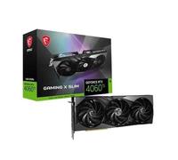 MSI GeForce RTX 4060 Ti Gaming X Slim 16G Carte Graphique - 16 Go GDDR6 (18 GB/s,128-bit), PCIe 4.0 - TRI FROZR 3 (3 x Ventilateurs TORX Fan 5.0), RGB - HDMI 2.1, DisplayPort 1.4a