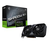 MSI Carte graphique NVIDIA GeForce RTX 5070 12G Shadow 2X OC – 12 Go GDDR7, PCIe 5.0, HDMI 2.1b