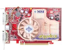 MSI RX1600XT-T2D256E - Adaptateur graphique - Radeon X1600 XT - PCI Express x16 - 256 Mo GDDR3 - DVI