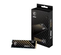 MSI SPATIUM M371 NVMe M.2 SSD Interne 1 to PCIe Gen3 NVMe 3D NAND (SPATIUM M371 NVMe M.2 1 to)