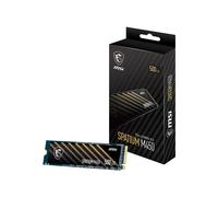 MSI Spatium M450 500Go SSD NVMe PCIe 4.0 M.2 3D NAND - Lecture 3000 Mo/s, Écriture 2000 Mo/s, 370K/380K IOPS, TBW 150, Garantie 5 ans
