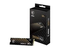MSI SPATIUM M461 PCIe 4.0 NVMe M.2 500 Go SSD Interne PCIe Gen4 NVMe (SPATIUM M461 PCIe 4.0 NVMe M.2 500 Go)