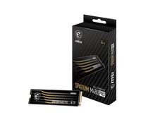 MSI SPATIUM M480 PRO PCIE 4.0 NVME M.2 4TB disque SSD 4 To PCI Express 4.0 3D NAND