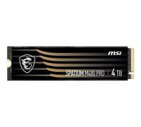 Disque SSD MSI Spatium M480 Pro 4To - NVMe M.2 Type 2280