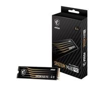 MSI SPATIUM M480 PRO PCIe 4.0 NVMe M.2 SSD interne 4 To PCIe Gen4 NVMe (SPATIUM M480 PRO PCIe 4.0 NVMe M.2 4 To)