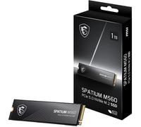 MSI SPATIUM M560 SSD 1TB - SSD Interne 1 to PCIe 5.0 NVMe M.2