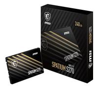 MSI Spatium S270 SATA 2.5 240GB 240 Go 2.5" Série ATA III 3D NAND