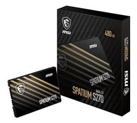 MSI SPATIUM S270 SATA 2.5 480GB disque SSD 480 Go 2.5" Série ATA III 3D NAND