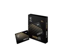 MSI SPATIUM S270 SSD 240Go 2.5" SATA III 6Gbit/s 3D NAND - Lecture 50K IOPS, Ecriture 400Mo/s, TBW 110, MTBF 2M heures