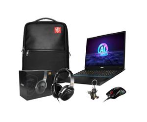 MSI Stealth 18 AI Studio A1VIG-056FR 20Th Anniversaire : Intel Core Ultra 9 185H - 64 Go DDR5-2 to SSD - NVIDIA GeForce RTX 4090 16GB - 18' UHD+ (3840 * 2400) 120Hz MiniLED - Windows 11 Pro