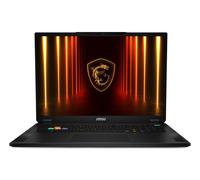 MSI Stealth 18 HX AI A2XWIG-042 Intel Core Ultra 9 275HX Ordinateur portable 45,7 cm (18 ) UHD+ 64 Go DDR5-SDRAM 2 To SSD NVIDIA GeForce RTX 5080 Wi-Fi 7 (802.11be) Windows 11 Pro Noir