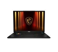 MSI Stealth 18 HX AI A2XWJG-011FR Intel Core Ultra 9 275HX Ordinateur portable 45,7 cm (18 ) UHD+ 64 Go DDR5-SDRAM 2 To SSD NVIDIA GeForce RTX 5090 Wi-Fi 7 (802.11be) Windows 11 Pro Français Noir
