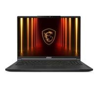 MSI Stealth A16 AI+ A3XWJG-026FR - Copilot+ PC - conception de charnière à 180 degrés - AMD Ryzen AI 9 - HX 370 / jusqu'à 5.1 GHz - Win 11 Pro - GeForce RTX 5090 - 64 Go RAM - 2 To SSD NVMe - 16" OLED