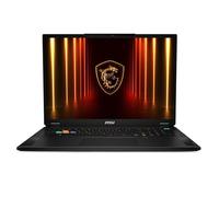 msi Stealth A18 AI+ Ordinateur portable de jeu 18" 120 Hz UHD+ : AMD Ryzen AI 9 HX 370, NVIDIA Geforce RTX 5080, 64 Go DDR5, 2 To NVMe SSD, Wi-Fi 7, Win 11 Home : Noir minuit A3XWIG-009US