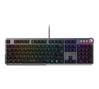 MSI Strike 600 Silent FR Clavier Gaming mécanique Filaire | Français AZERTY, switches Tactiles Kailh Midnight Pro Silent, touches ergonomiques, base antidérapante, RGB par touche