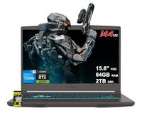 MSI Thin 15 Gaming Laptop 15.6" FHD IPS 144Hz Intel Octa-core i5-13420H (Beats i7-12650H) 64 Go de RAM 2 To SSD GeForce RTX 4060 Rétroéclairé USB-C Win11 w/ICP Hub