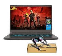 msi Thin 15 RTX 4050 Ordinateur portable de jeu, écran 15,6 po FHD 144 Hz, Intel Core i5-13420H, 16 Go de RAM, SSD de 1 To, RJ-45, clavier rétroéclairé, ensemble avec refroidisseur pour ordinateur
