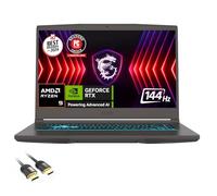 MSI Thin A15 AI 15.6” 144Hz FHD Gaming Laptop, AMD Ryzen 9-8945HS, NVIDIA Geforce RTX 4060, 16GB DDR5 RAM, 1TB NVMe SSD, WiFi 6E, Cooler Boost, Backlit KB, PDG HDMI Cable, US Version KB, Win 11 Pro
