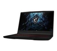 MSI Thin GF63 11SC-630XFR - Intel Core i5 - 11400H / jusqu'à 4.5 GHz - DOS - GF GTX 1650 - 16 Go RAM - 512 Go SSD NVMe - 15.6" 1920 x 1080 (Full HD) @ 144 Hz - Gigabit Ethernet - Wi-Fi 6 - noir Noir G