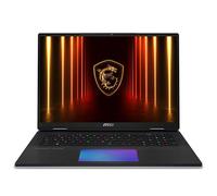 MSI Titan 18 HX AI A2XWIG-402FR Intel Core Ultra 9 285HX Ordinateur portable 45,7 cm (18") UHD+ 64 Go DDR5-SDRAM 6 To SSD NVIDIA GeForce RTX 5080 Wi-Fi 7 (802.11be) Windows 11 Pro Français Noir